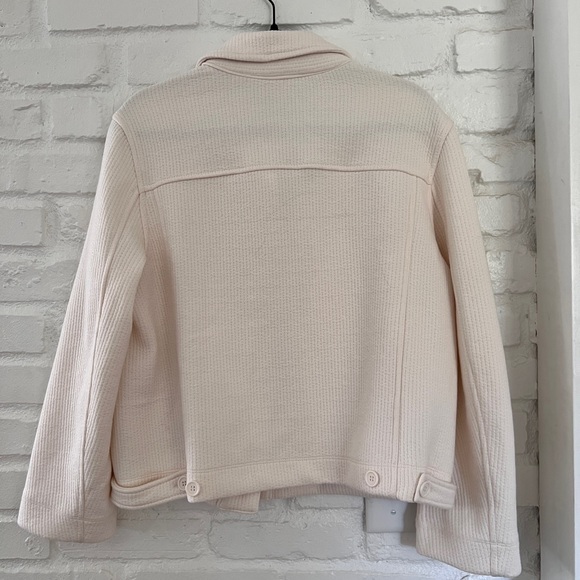 Women's Cream Jacket - Picture 3 of 4